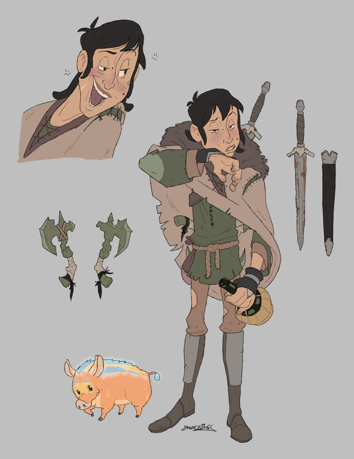 D&D commission | King Oberic of Jaunthy XIII