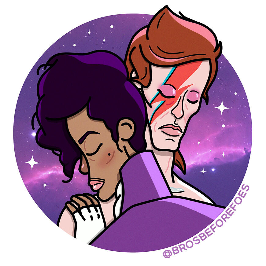 PRINCE 💕 BOWIE