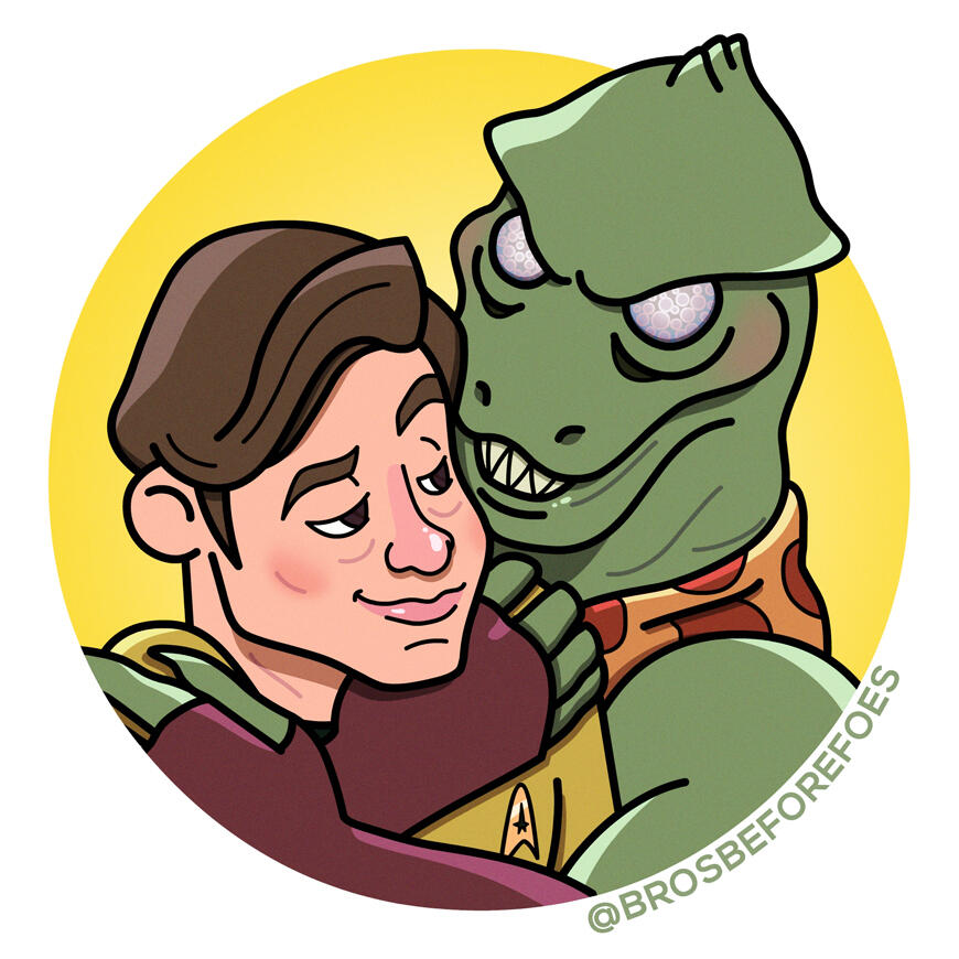 KIRK 💕 GORN