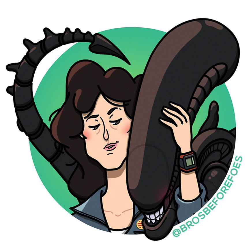 RIPLEY 💕 ALIEN