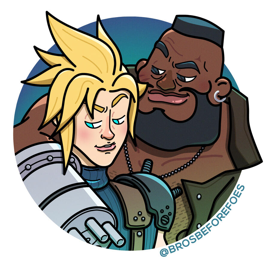 CLOUD 💕 BARRET